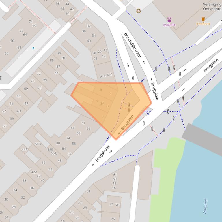 Kaart van postcodegebied 5211VR.