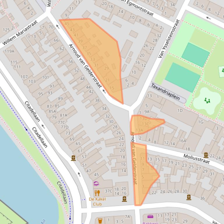 Kaart van postcodegebied 5212TK.