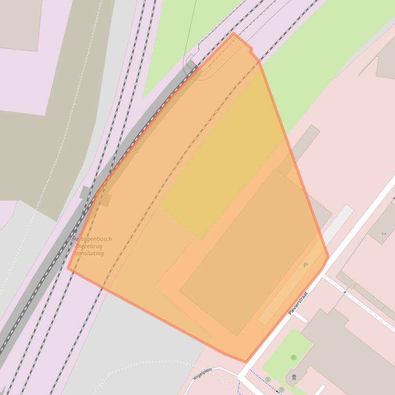 Kaart van postcodegebied 5212VN.