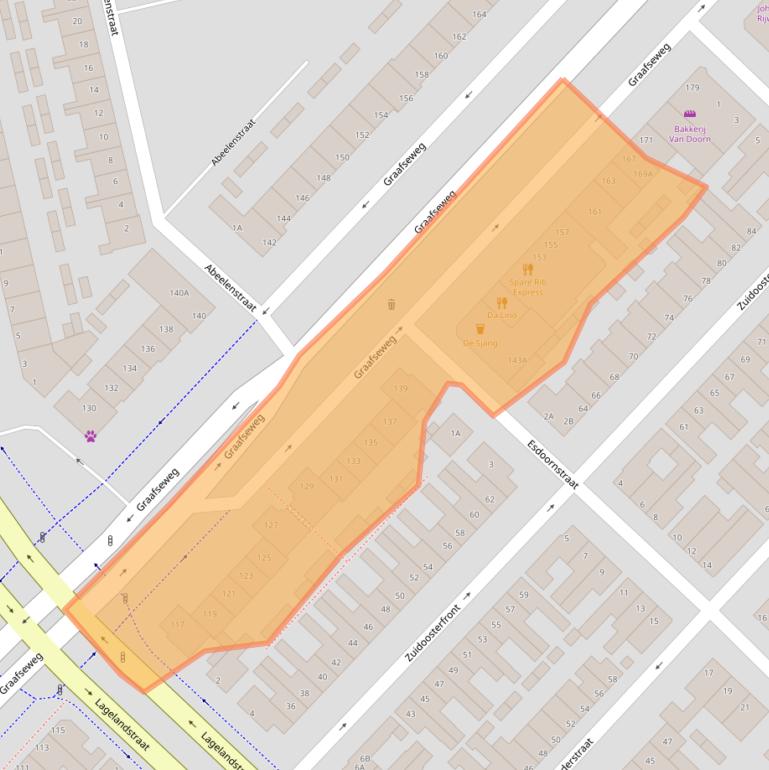 Kaart van postcodegebied 5213AD.