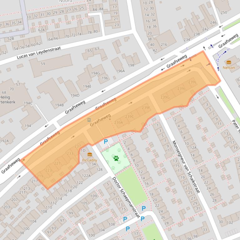 Kaart van postcodegebied 5213AG.