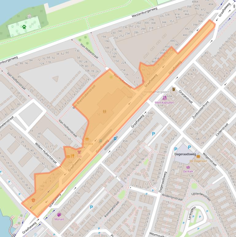 Kaart van postcodegebied 5213AL.