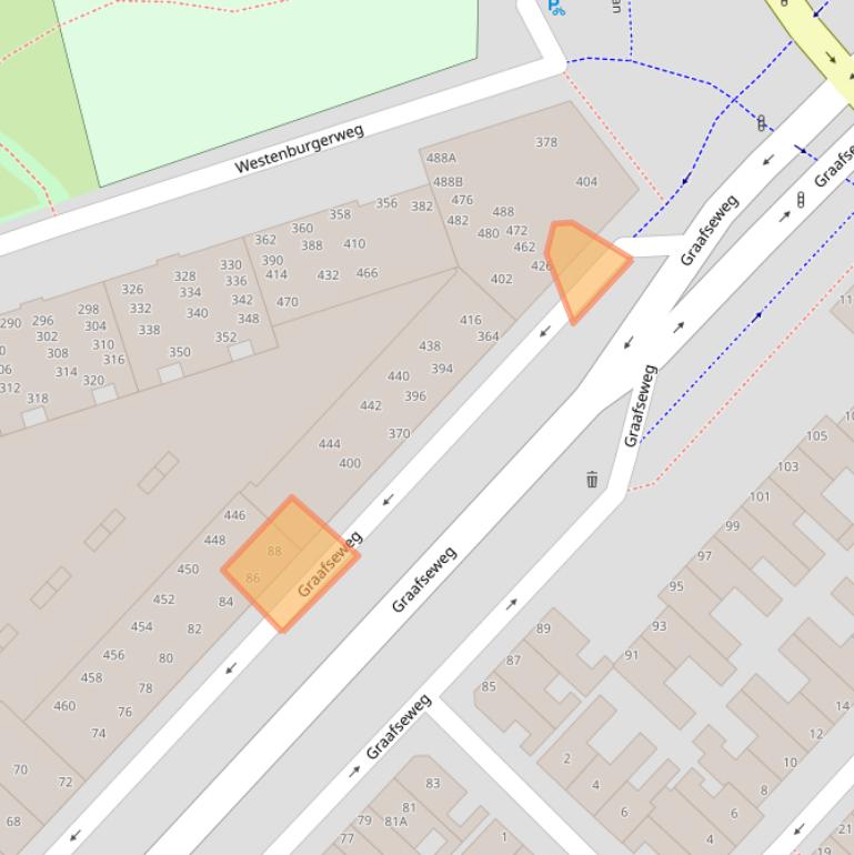 Kaart van postcodegebied 5213AM.