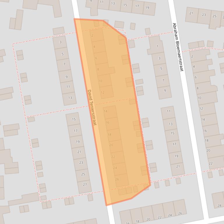 Kaart van postcodegebied 5213BD.
