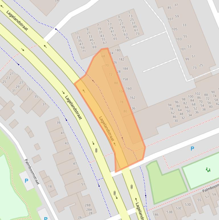 Kaart van postcodegebied 5213CX.
