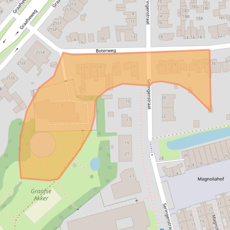 Kaart van postcodegebied 5213HR.