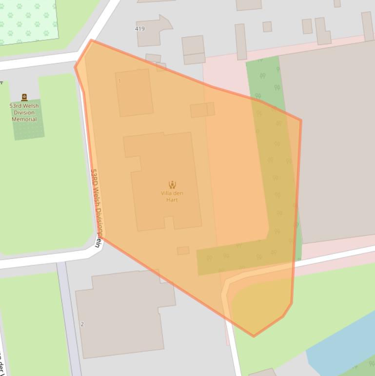 Kaart van postcodegebied 5213JB.