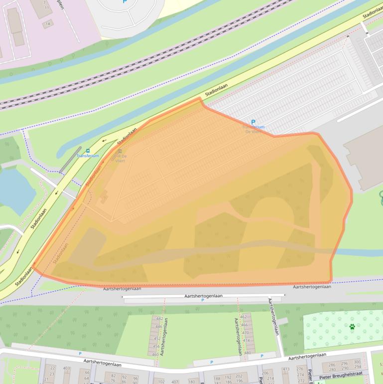 Kaart van postcodegebied 5213JH.