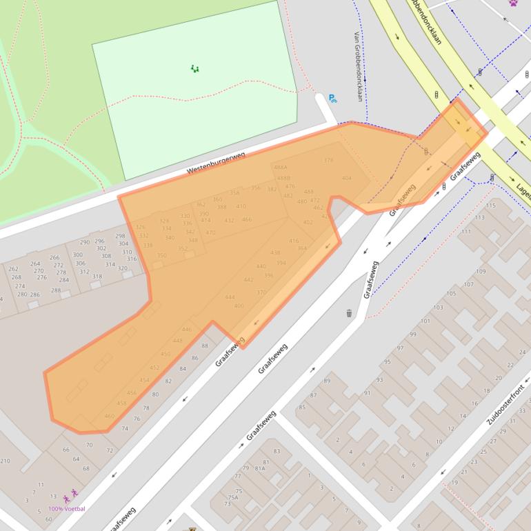 Kaart van postcodegebied 5213ST.