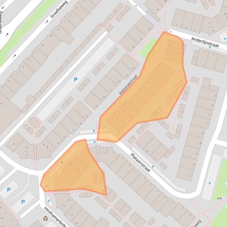 Kaart van postcodegebied 5213TD.