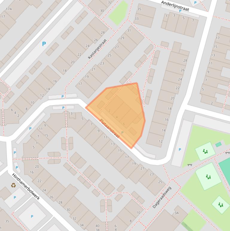 Kaart van postcodegebied 5213TH.