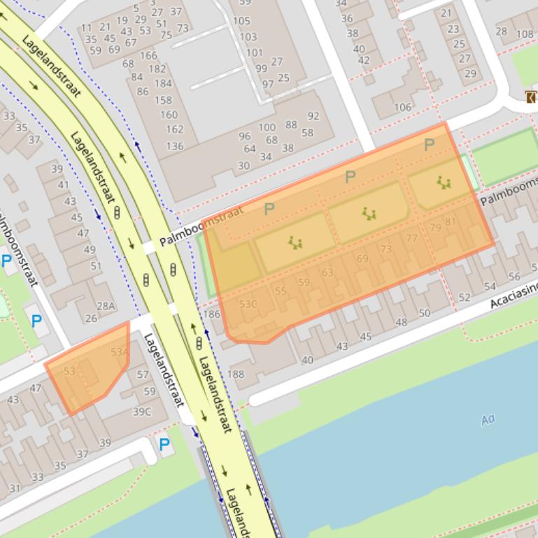 Kaart van postcodegebied 5213VE.
