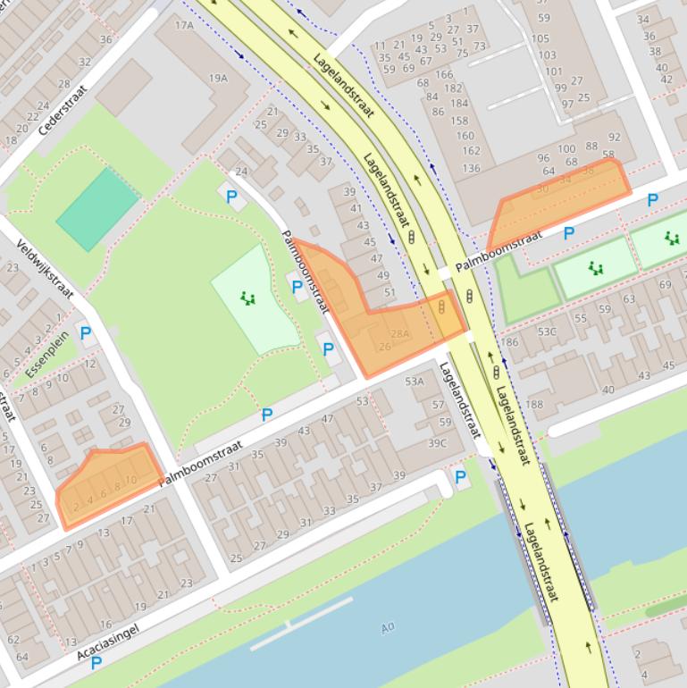 Kaart van postcodegebied 5213VH.