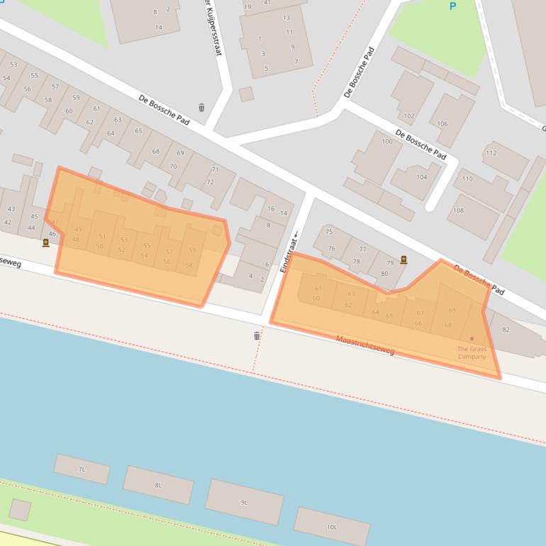 Kaart van postcodegebied 5215AD.