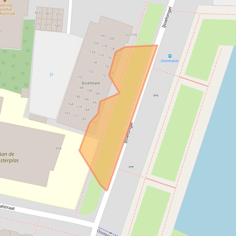 Kaart van postcodegebied 5215CM.