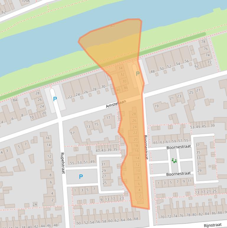 Kaart van postcodegebied 5215EX.