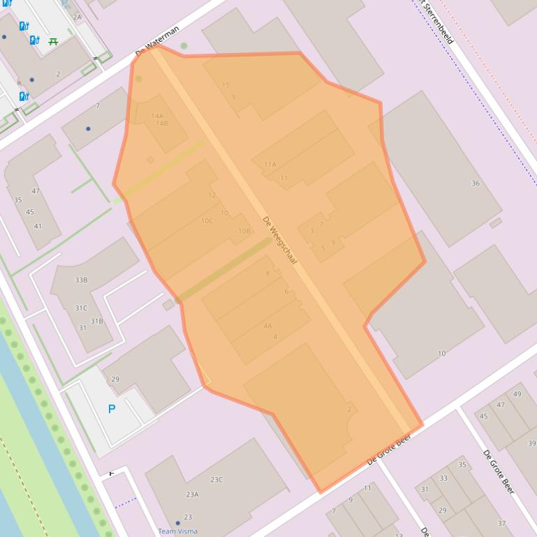 Kaart van postcodegebied 5215MN.