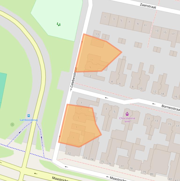 Kaart van postcodegebied 5215VA.