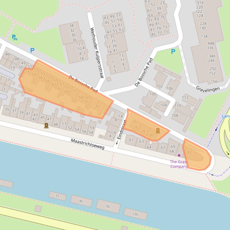 Kaart van postcodegebied 5215XC.