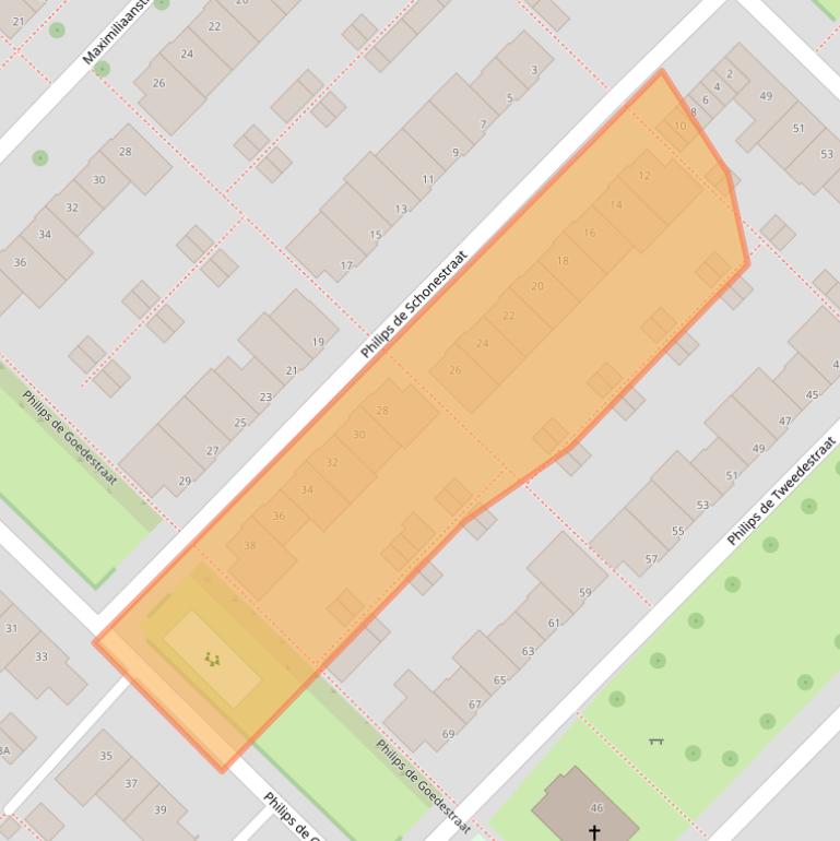 Kaart van postcodegebied 5216AK.