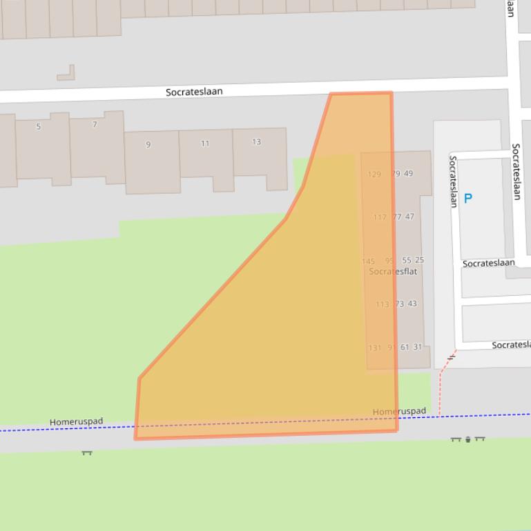 Kaart van postcodegebied 5216CT.