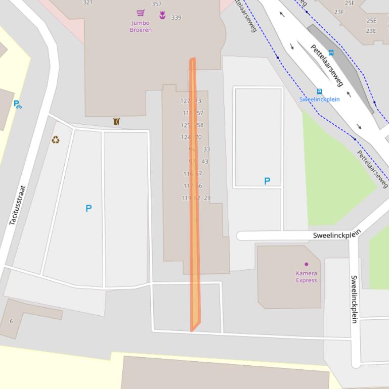 Kaart van postcodegebied 5216ED.