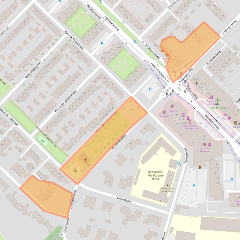 Kaart van postcodegebied 5216HC.