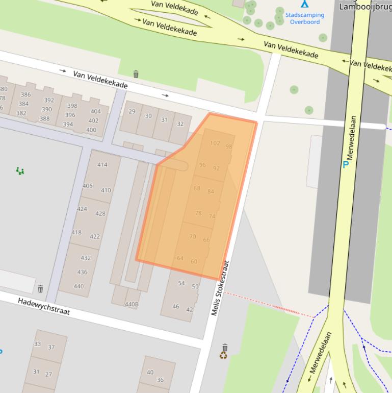 Kaart van postcodegebied 5216KR.