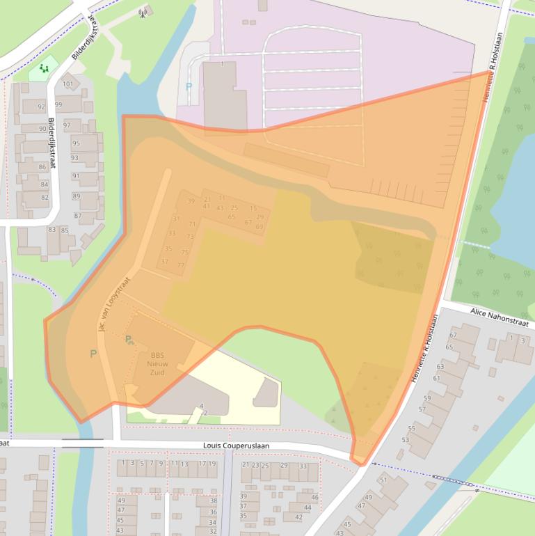 Kaart van postcodegebied 5216SB.