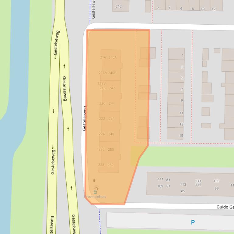 Kaart van postcodegebied 5216VG.