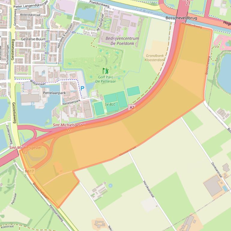 Kaart van postcodegebied 5216VT.