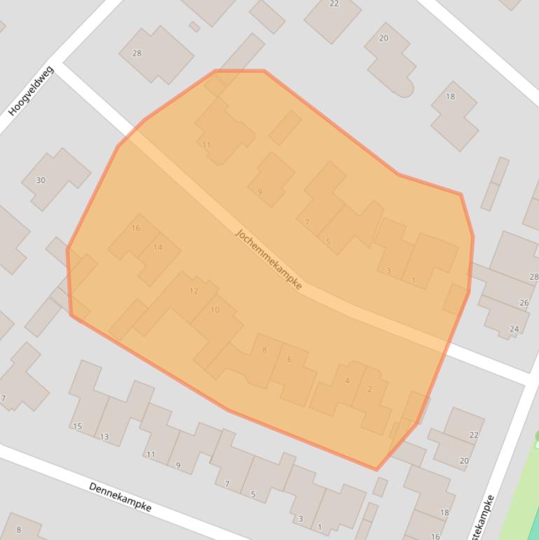 Kaart van postcodegebied 5221AG.