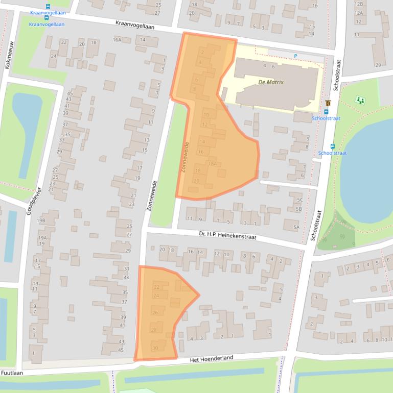 Kaart van postcodegebied 5221BH.