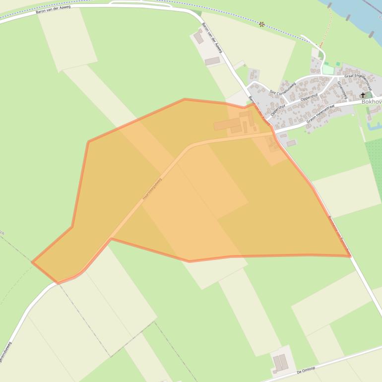 Kaart van postcodegebied 5221CC.