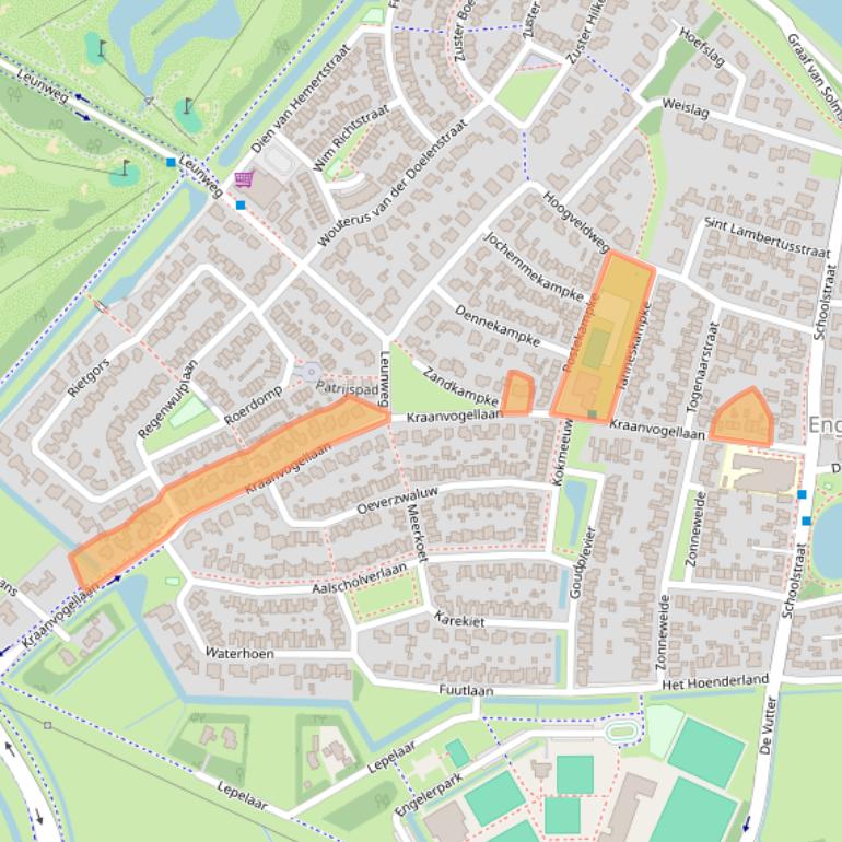 Kaart van postcodegebied 5221GA.