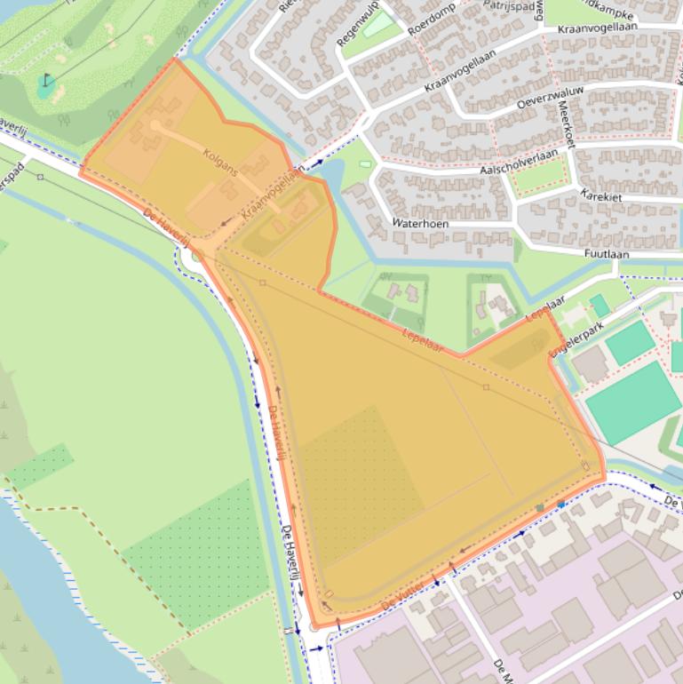 Kaart van postcodegebied 5221GC.