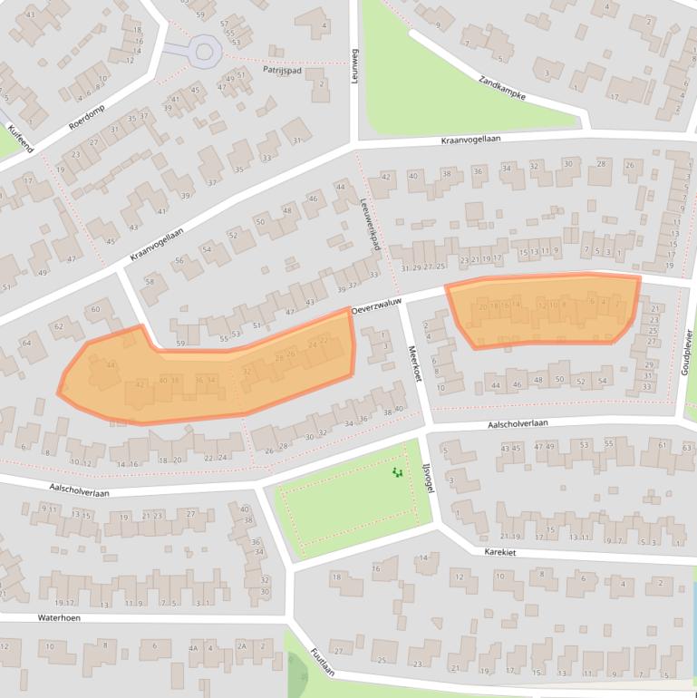 Kaart van postcodegebied 5221GN.