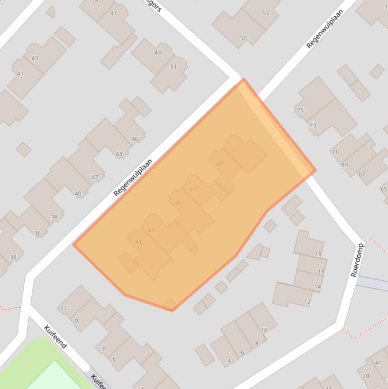 Kaart van postcodegebied 5221HD.