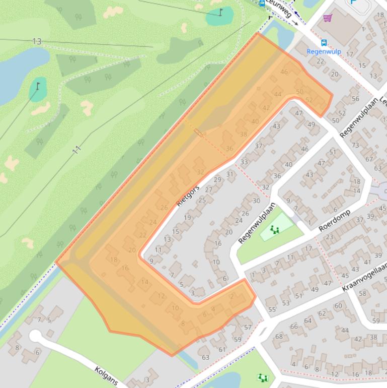 Kaart van postcodegebied 5221HJ.