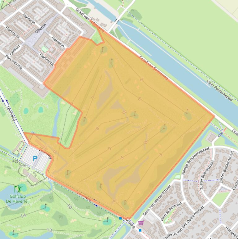 Kaart van postcodegebied 5221LC.