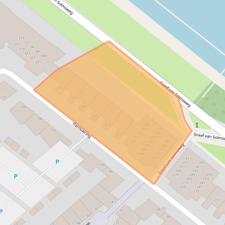 Kaart van postcodegebied 5221LG.