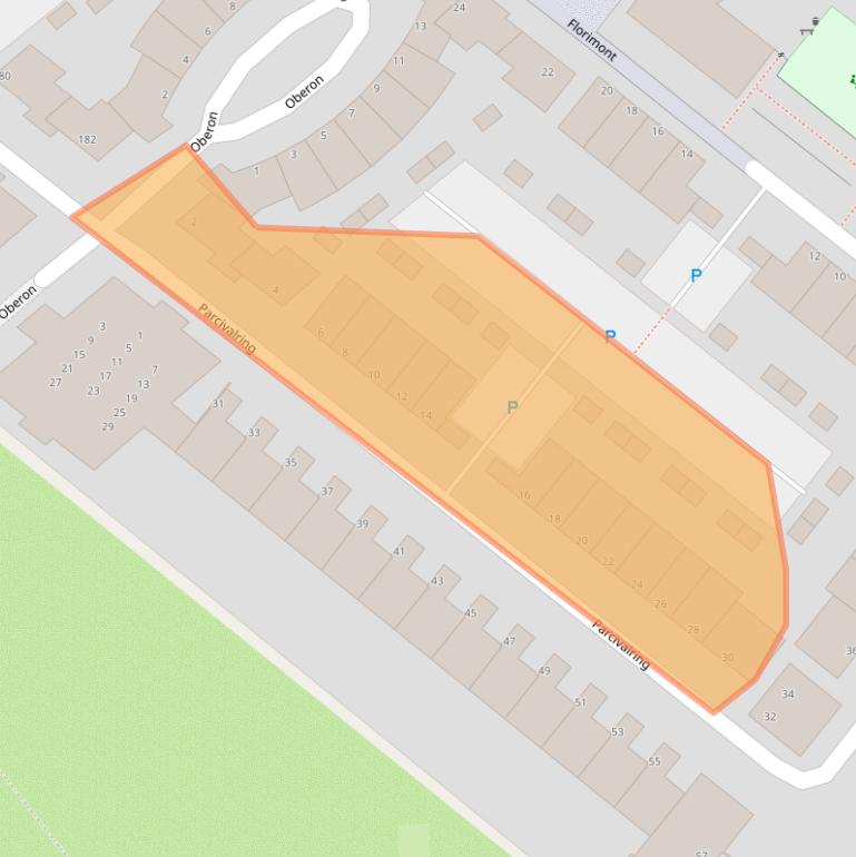 Kaart van postcodegebied 5221LM.