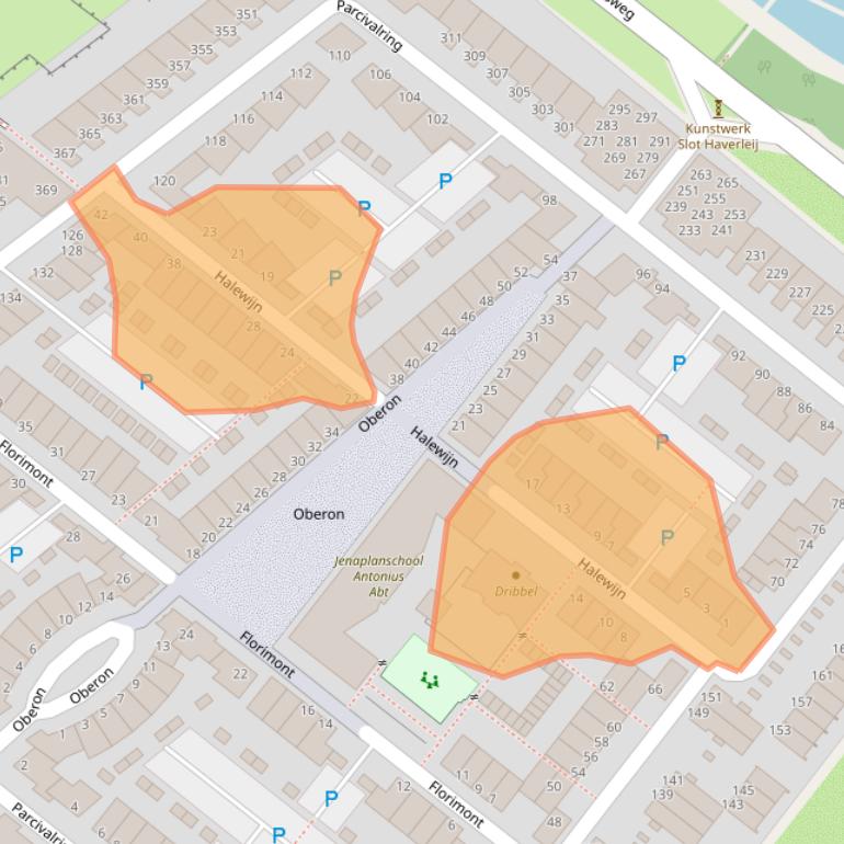 Kaart van postcodegebied 5221LZ.