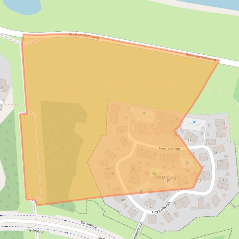 Kaart van postcodegebied 5221NC.