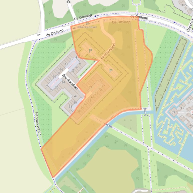 Kaart van postcodegebied 5221PM.