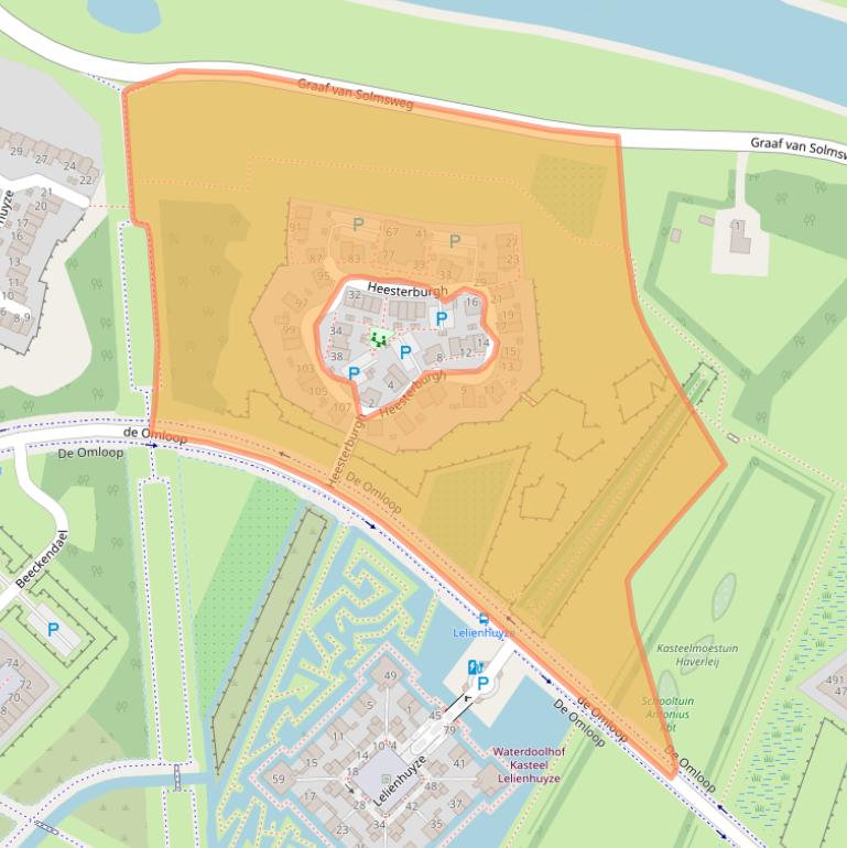Kaart van postcodegebied 5221PP.