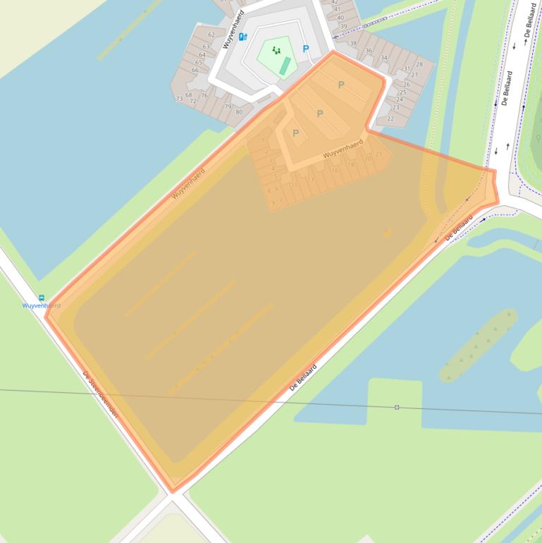 Kaart van postcodegebied 5221RA.