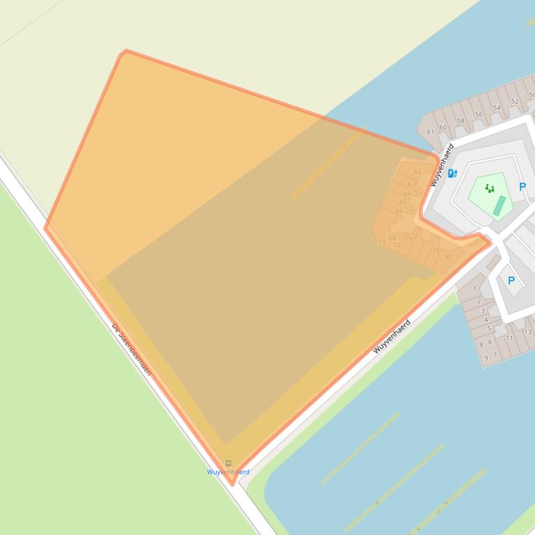 Kaart van postcodegebied 5221RD.