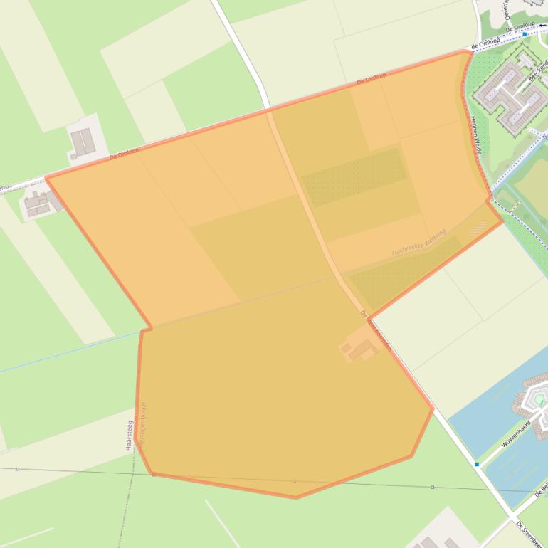 Kaart van postcodegebied 5221TL.