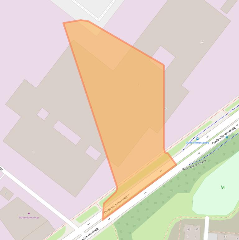 Kaart van postcodegebied 5222BL.